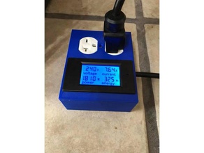 energy meter - 110v 220v electronics 3d print model - Mito3D