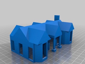 andrew valle-mounce house 2 buildings & structures 3d print model - Mito3D
