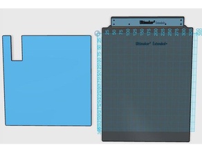 ultimaker 2ex+ cubierta de polvo Impresora 3d accesorios 3d print model - Mito3D