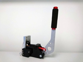 sim-racing Handbremse mod-set force-sensing video-Spiele anziehen 3d print model - Mito3D