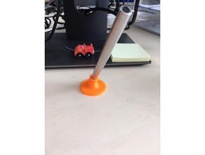 sleek pen holder office supplies pencil 3d print model - Mito3D