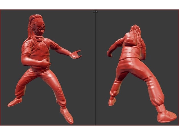 gordo mortero personas 3D print model - Mito3D