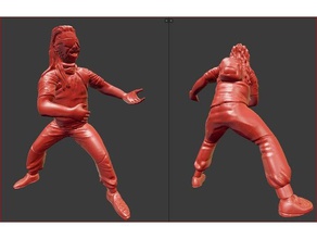 gordo mortero personas 3d print model - Mito3D
