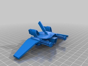 tau remora drone proxy jogos miniatura wargame wargames warhammer 40k 3d print model - Mito3D