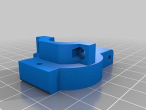 kosselkop met veerstl 3d printer parts kossel mini xl 3d print model - Mito3D