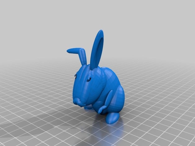 lapin caro L'impression 3d 3D print model - Mito3D