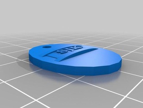 San Joaquin katiline Anahtarlık 3d baskı 3d print model - Mito3D