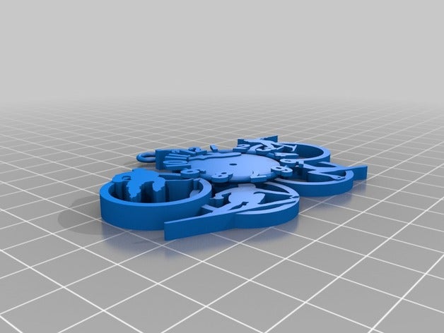olympiques d'hiver de l'horloge ménage 3D print model - Mito3D