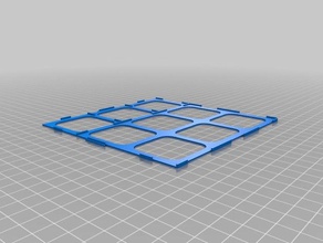 carcassonne tile grid expansion 6 toy & game accessories 3d print model - Mito3D