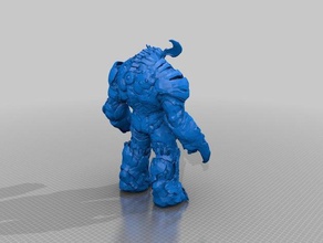 cyberdemon scans & Replikate cyber cyborg Dämon doom Roboter 3d print model - Mito3D