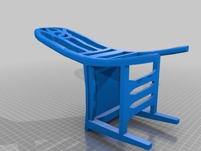 nd sur comedor salón silla el modelo de los muebles 3d print model - Mito3D