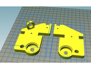geeetech top mount z-Achse, filament-guide öse 3d-Drucker Teile Lager i3 pro 3d print model - Mito3D