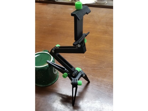 modular base phone mounting system mobile stand 3D print model - Mito3D