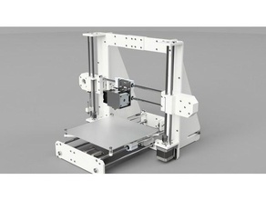 laminated prusa i3 printer 3d printers acrylic laminate mk8 extruder 3d print model - Mito3D