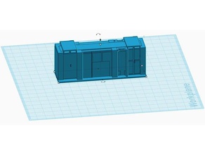 28mm server rack props miniature modern shadowrun tabletop terrain 3d print model - Mito3D