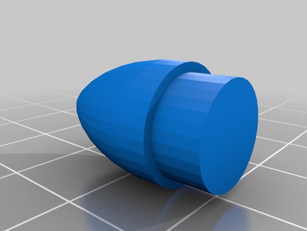 lefty anello di 12,7 mm hobby 1 3D print model - Mito3D