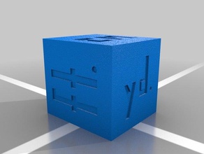 units measurement cube 3d printing 3d print model - Mito3D