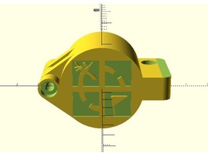 geocaching pet padlock cadenas pour pr forme geocache diy container box locker 3d print model - Mito3D