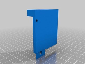 zonestar p802q fan duct led 3d printer parts mount strip 3d print model - Mito3D