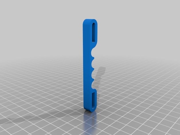 manija agarradera para termo cozinha e sala de jantar aluminio 3D print model - Mito3D