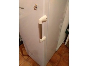 frigorífico hotpoint manejar extremos cocina y comedor 3d print model - Mito3D