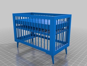 baby bed diy 3d print model - Mito3D