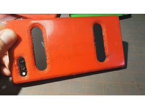rugged razer phone case mobile 3d print model - Mito3D