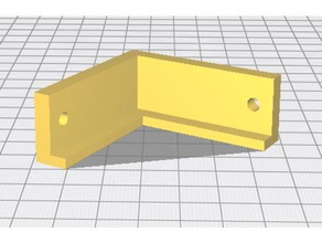 right angle clamp jig parts corner bracket 3d print model - Mito3D