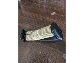 magpul type angled fore grip 3d print model - Mito3D