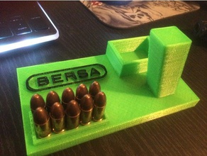 bersa stand mini thunder 9mm arma de fuego pie 3d print model - Mito3D