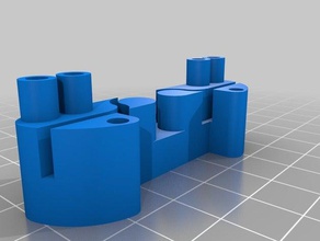 anet a8 belt holder spacer level sensor 3d printer parts 3d print model - Mito3D