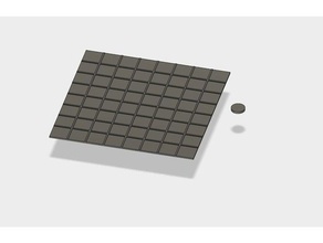 checkers toys & games 3d print model - Mito3D