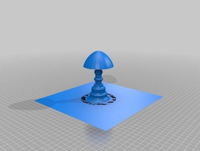 lámpara de mesa La impresión en 3d 3d print model - Mito3D