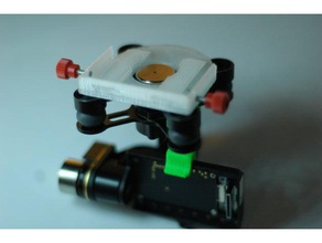 fantasma zenmuse quicklock de la cámara phantom liberación rápida 3d print model - Mito3D