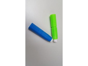 chalk pen tool holders & boxes helper school teacher 3d print model - Mito3D