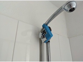 extension shower head holder bathroom accessories 3d print model - Mito3D