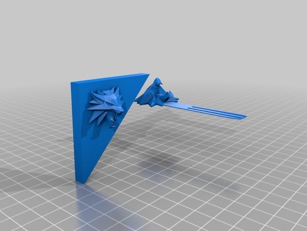 witcher işaretleyici 3d baskı 3D print model - Mito3D