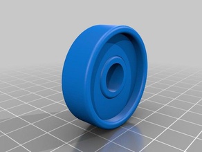 roulette panier lave vaiselle replacement parts 3d print model - Mito3D