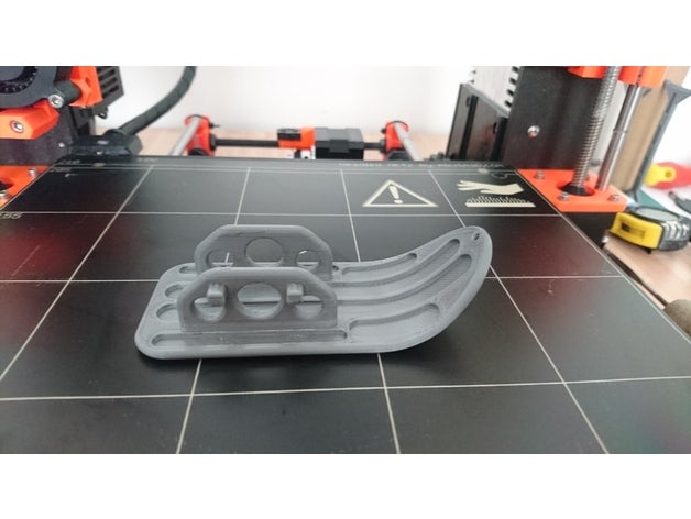 tundra rear snow ski durafly tail 3D print model - Mito3D