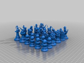 pokemon chess 3d printing 3d print model - Mito3D
