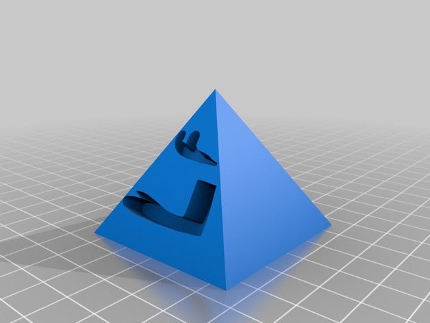 finn's pyramid 3d printing 3D print model - Mito3D