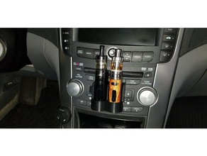 istick pico Auto-Kassetten-player mit dual-Halter automotive eleaf vape vape-Halter stand 3d print model - Mito3D