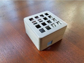 custodia adafruit traliccio progetto il fai da te basato su arduino box caso striscia del led rgb di 3d print model - Mito3D