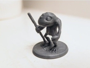 grung brinquedo & acessórios para jogos dnd dungeons&dragons grippli mini miniatura monstro rpg 3d print model - Mito3D