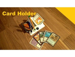 el titular de la tarjeta juegos las tarjetas magia recolección mtg jugando a cartas 3d print model - Mito3D