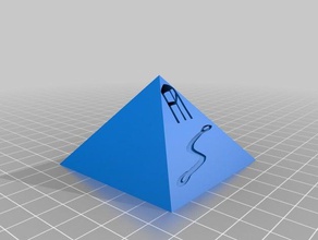 polina la pirámide La impresión en 3d 3d print model - Mito3D
