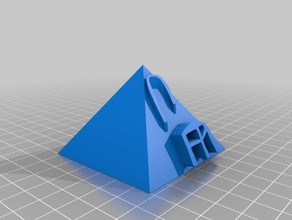 sage pirâmide A impressão 3d 3d print model - Mito3D