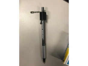filo della penna strumenti pen titolare tether tethered 3d print model - Mito3D