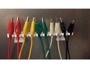 multiclip universal Kabelhalter - Organisation Kabel Kabel-Halter Veranstalter usb 3d print model - Mito3D