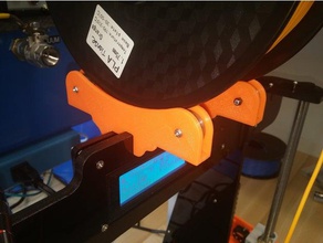 anet a8 verbessertes spool-Halter 3d Drucker Zubehör 3d print model - Mito3D